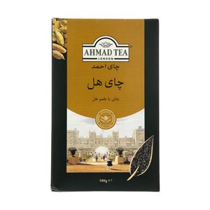 نقد و بررسی چای سیاه چای احمد با طعم هل - 500 گرم توسط خریداران