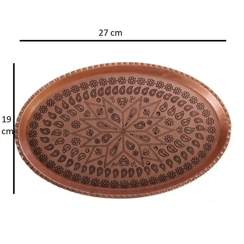 سینی مسی رضایی مدل GH کد BZI 03