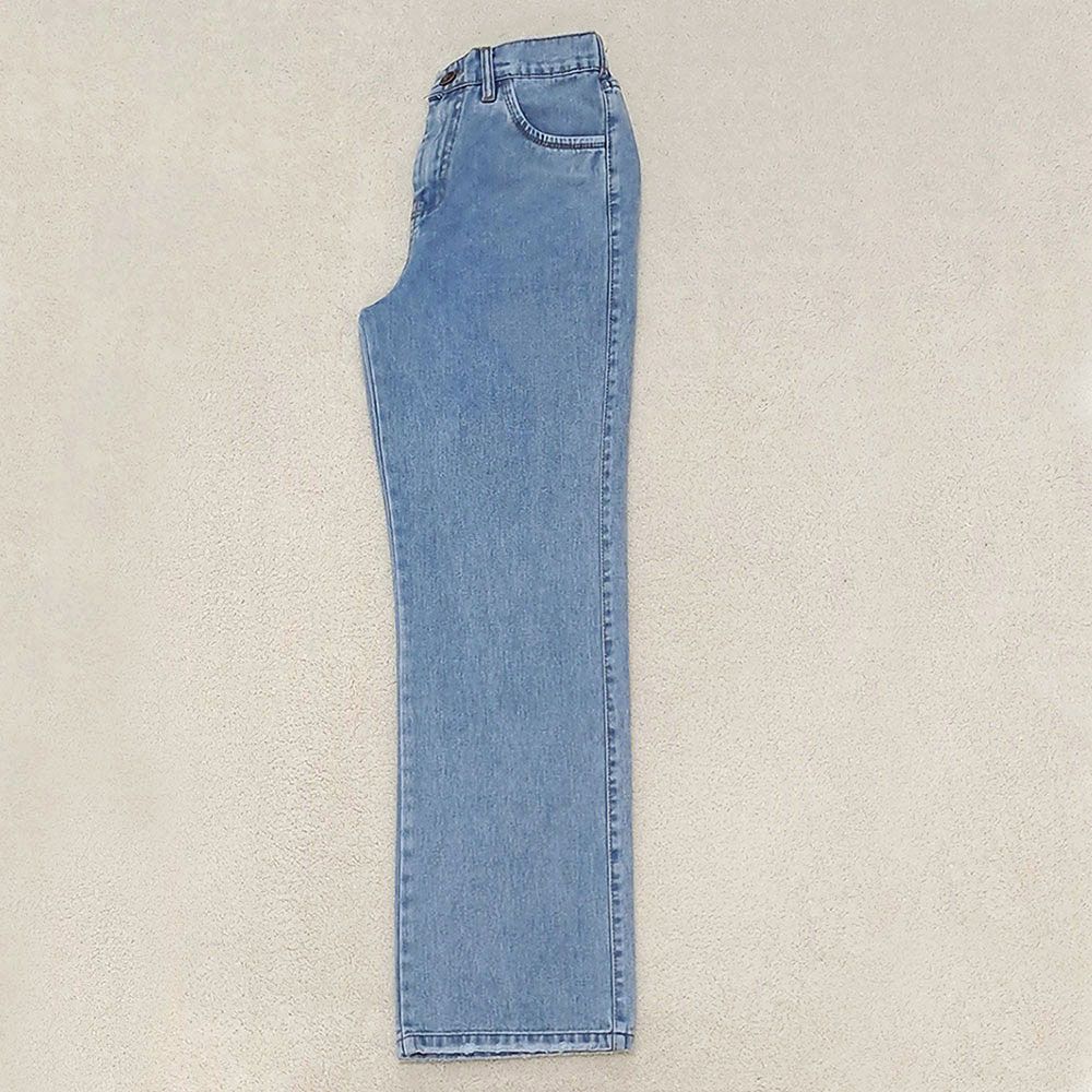 شلوار جین راسته زنانه دیان مدل نیم بگ -  - 12