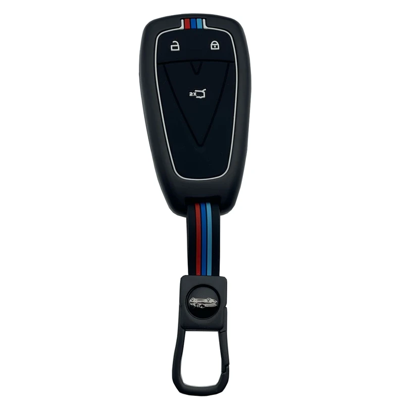 کاور ریموت و سوئیچ خودرو ام ار جی مدل 813 طرح فلزی مناسب برای چانگان CS55