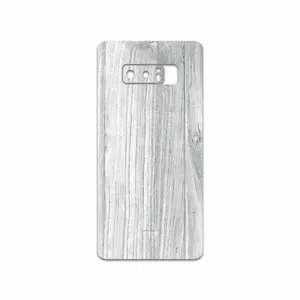 MAHOOT White Wood Cover Sticker for Samsung Galaxy Note 8