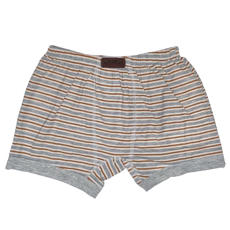 شورت مردانه مدل راه راه اورانوس کد 1849