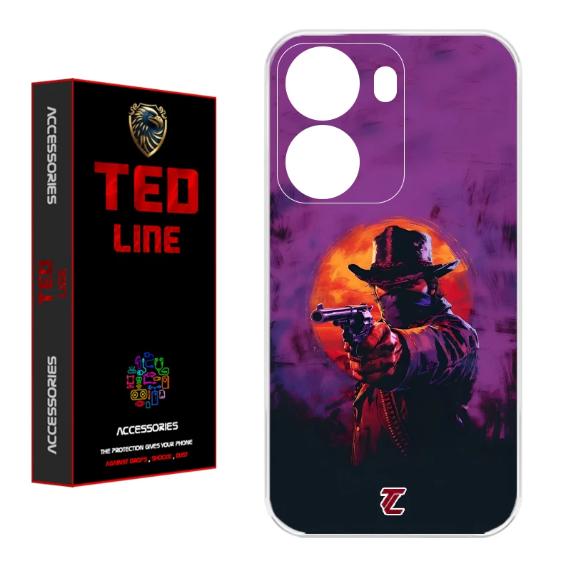 کاور تدلاین طرح رد دد ریدمپشن کد 1195 مناسب برای گوشی موبایل شیائومی Poco X7 Pro 5G