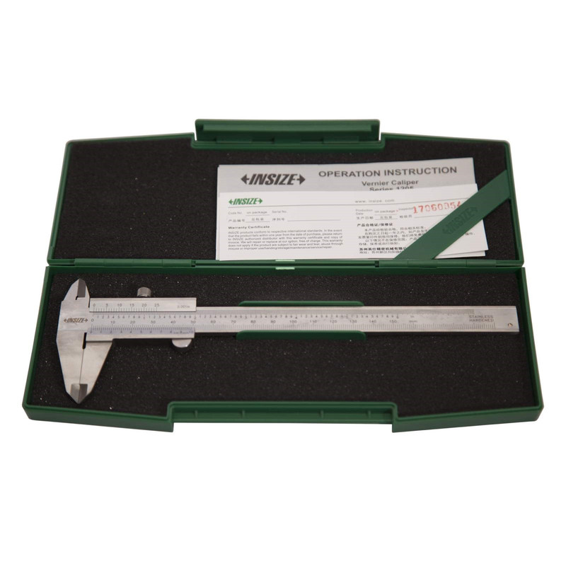 کولیس اینسایز مدل 1205-152S گستره 150-0 میلی متر کولیس اینسایز مدل 1205-152S گستره 150-0 میلی متر