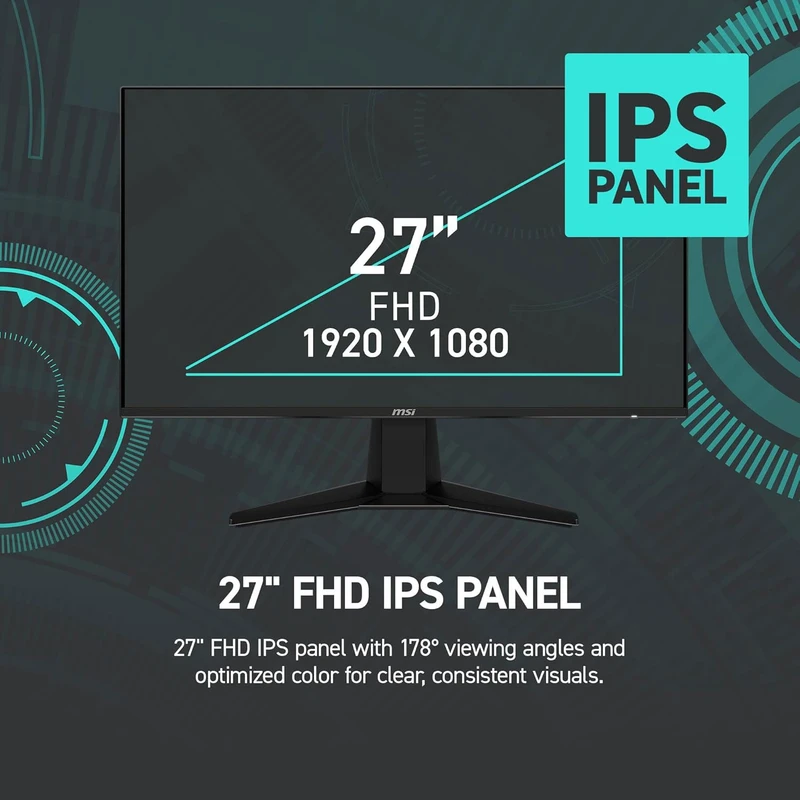 عکس شماره 5 : مانیتور گیمینگ 27 اینچ ام اس آی مدل g275l e14