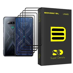 Somastel SD Glass MIX004 Screen Protector For Xiaomi Black Shark 4 Pro Pack Of 4