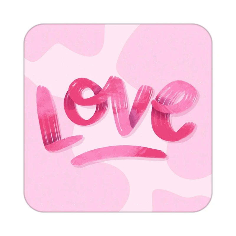 زیر لیوانی کاکتی طرح عاشقانه مدل mp37592