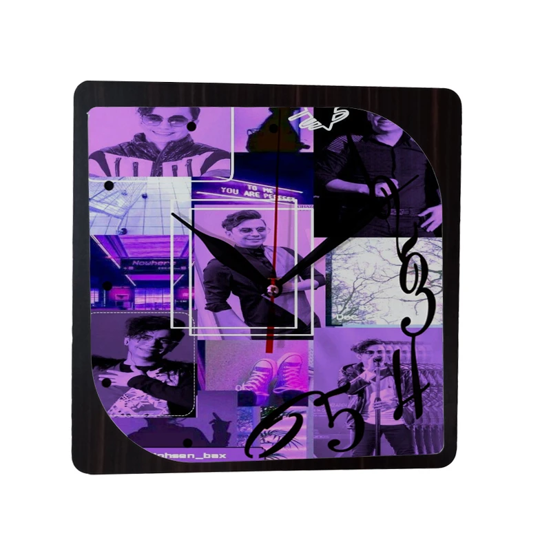  ساعت دیواری طرح محسن ابراهیم زاده کد 5