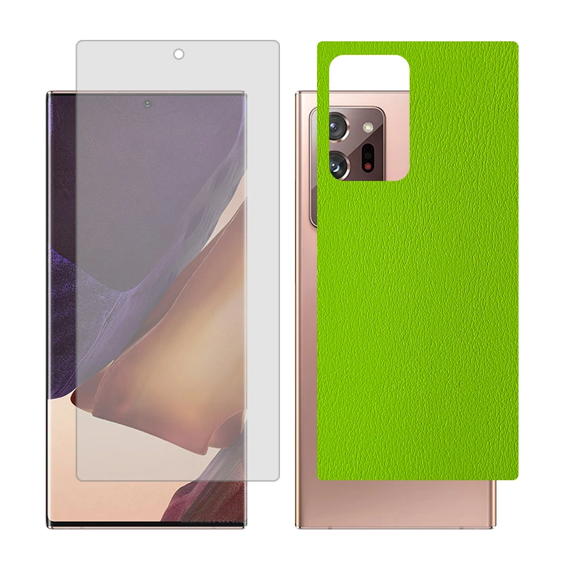 محافظ صفحه نمایش شفاف گلس مدل Together مناسب برای گوشی موبایل سامسونگ Galaxy Note20 Ultra 5G به همراه برچسب پوششی پشت گوشی 