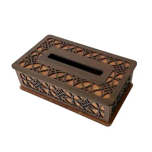جعبه دستمال کاغذی طرح گره چینی مدل 104