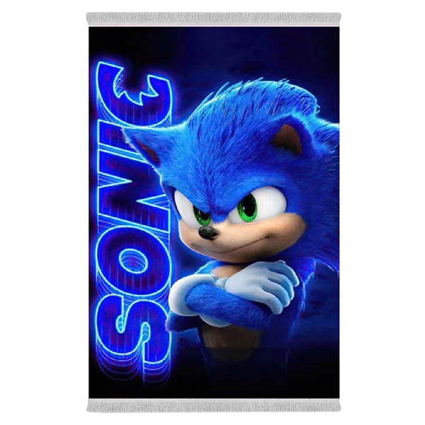 فرش پارچه‌ای دفه مدل فرشینه طرح فانتزی کد 8287