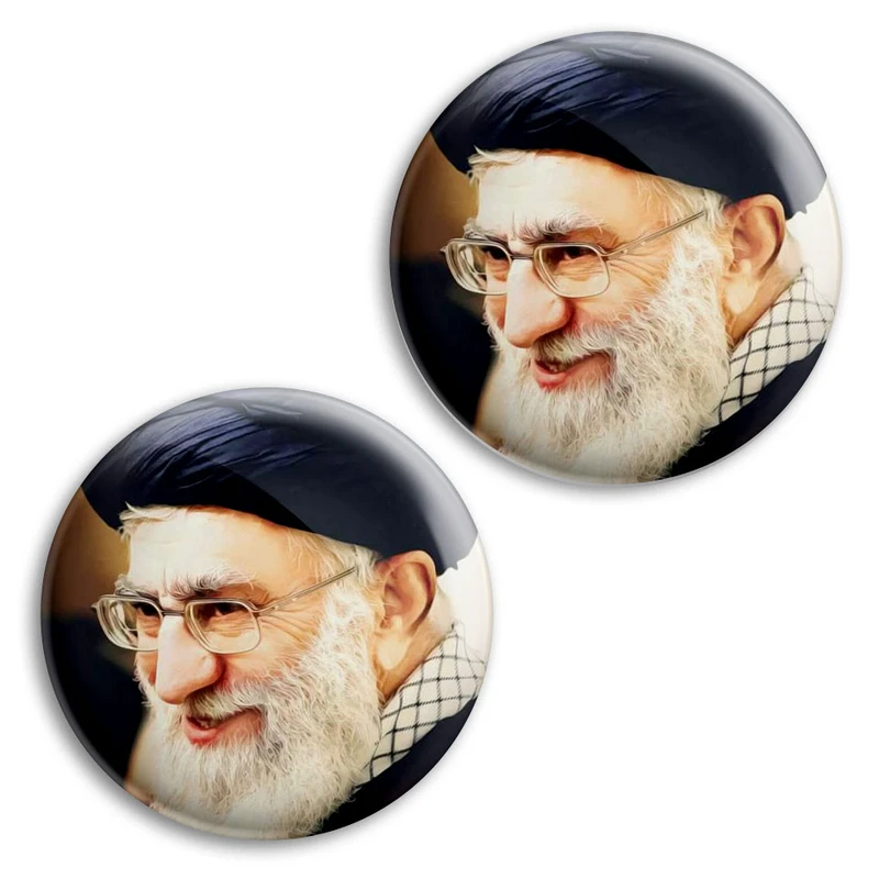 مگنت پرمانه طرح سید علی خامنه ای کد pmag2.28312 مجموعه 2 عددی