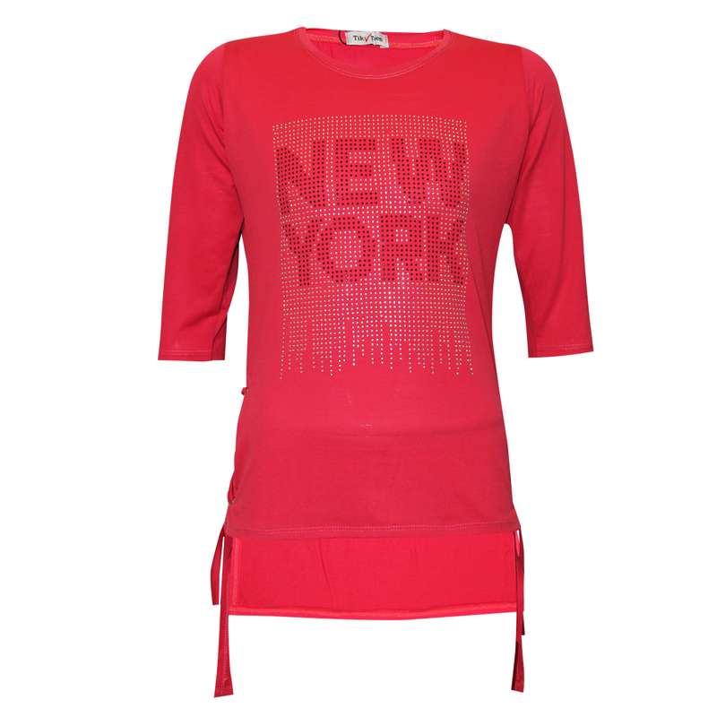  بلوز آستین سه ربع زنانه کد B10030113su