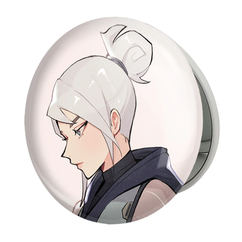 آینه جیبی خندالو طرح بازی ولورانت (Valorant) مدل تاشو کد 33099