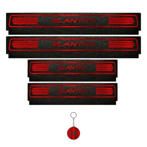 برچسب پارکابی خودرو لندمون کد LM114 MR مناسب برای النترا مجموعه 4 عددی به همراه جاکلیدی