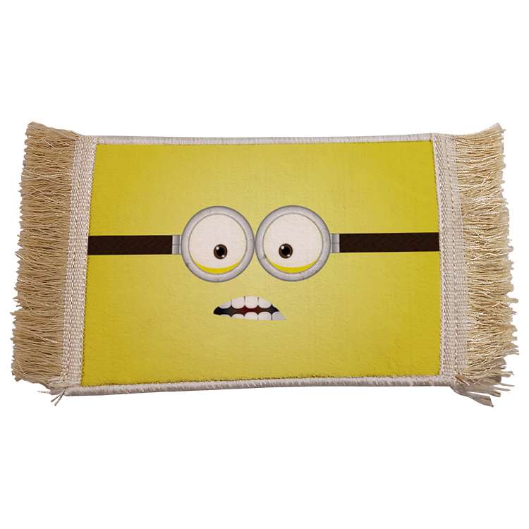 فرش ماشینی دیوارکوب مدل مینیون کد 43