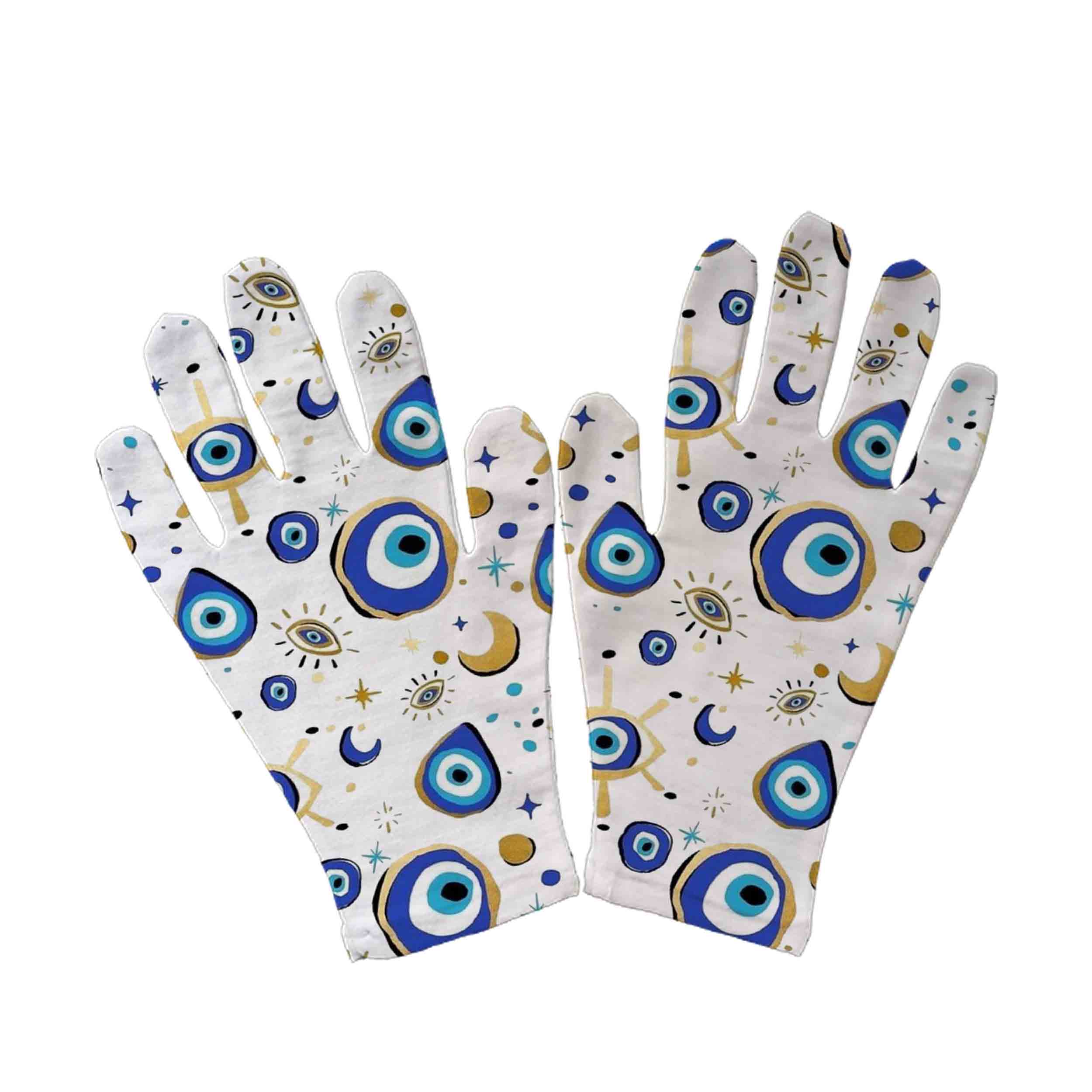 دستکش زنانه مدل چشم نظر فانتزی کد GL030