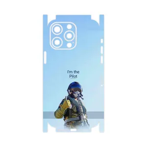 MAHOOT Pilot-FullSkin Cover Sticker for Apple iPhone 15 Pro Max