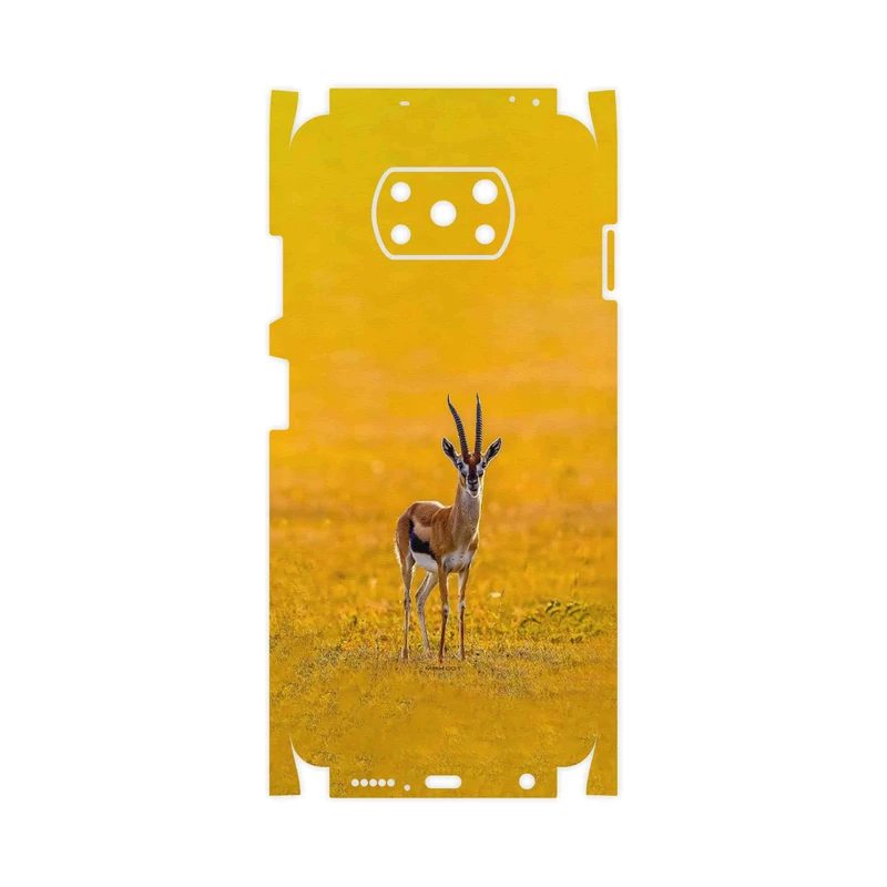 برچسب پوششی ماهوت مدل Gazelle-FullSkin مناسب برای گوشی موبایل شیائومی Poco X3 NFC