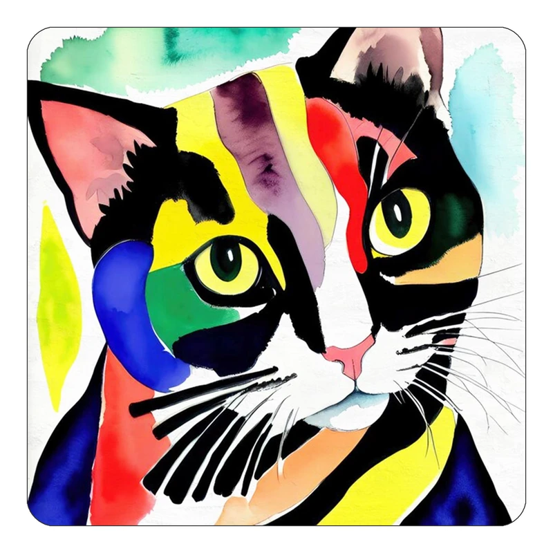 مگنت کاکتی طرح حیوانات رنگی مدل mp27032