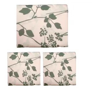 سرویس ملحفه مدل شکوفه ملایم کد 180 دو نفره سه تکه