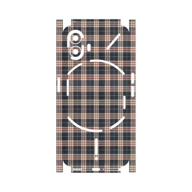 برچسب پوششی ماهوت مدل Fabric Texture 5-FullSkin مناسب برای گوشی موبایل ناتینگ Phone 2