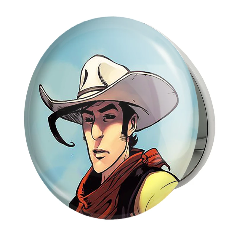 آینه جیبی خندالو طرح لوک خوش شانس مدل تاشو کد 29339