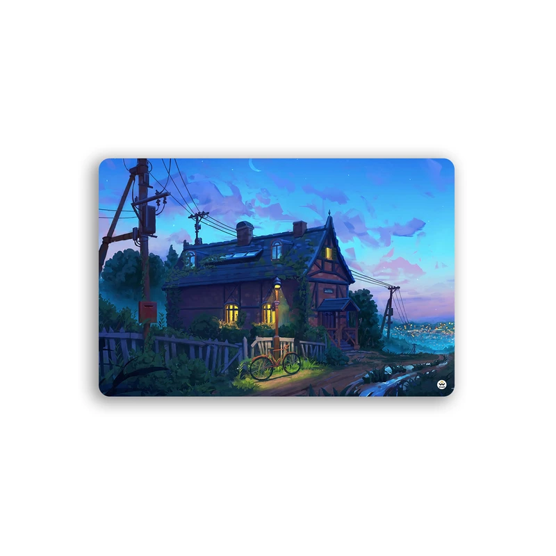 ماوس پد مخصوص بازی شادیت مدل خانه فانتزی کد2129 سایز 37*24 سانتی متر 