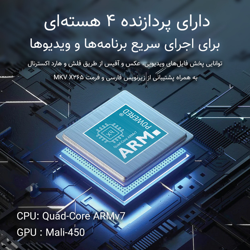 ویدئو پروژکتور النز مدل SD500 SMART PROJECTOR بهمراه پرده نمایش