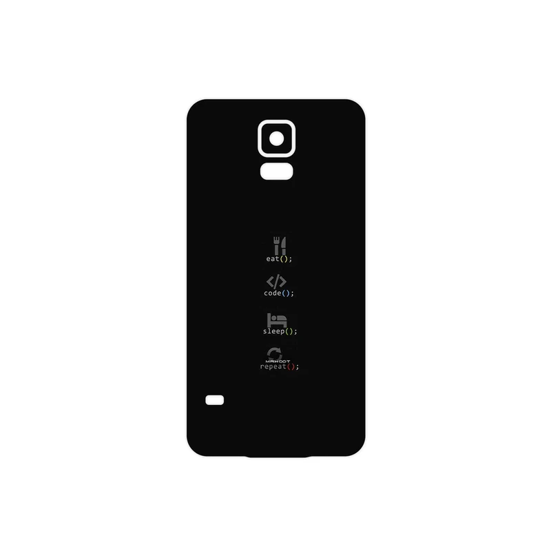 برچسب پوششی ماهوت مدل Programming 2 مناسب برای گوشی موبایل سامسونگ Galaxy S5