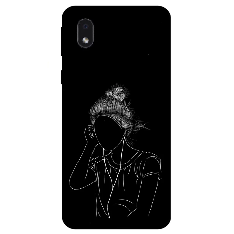 کاور مگافون طرح مینیمال مدل 1858 مناسب برای گوشی موبایل سامسونگ Galaxy A01 Core / M01 Core