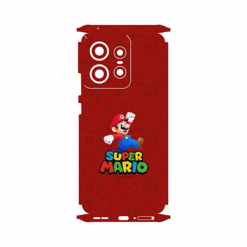 برچسب پوششی ماهوت مدل Super_Mario_Game-FullSkin مناسب برای گوشی موبایل موتورولا Edge 50 Pro