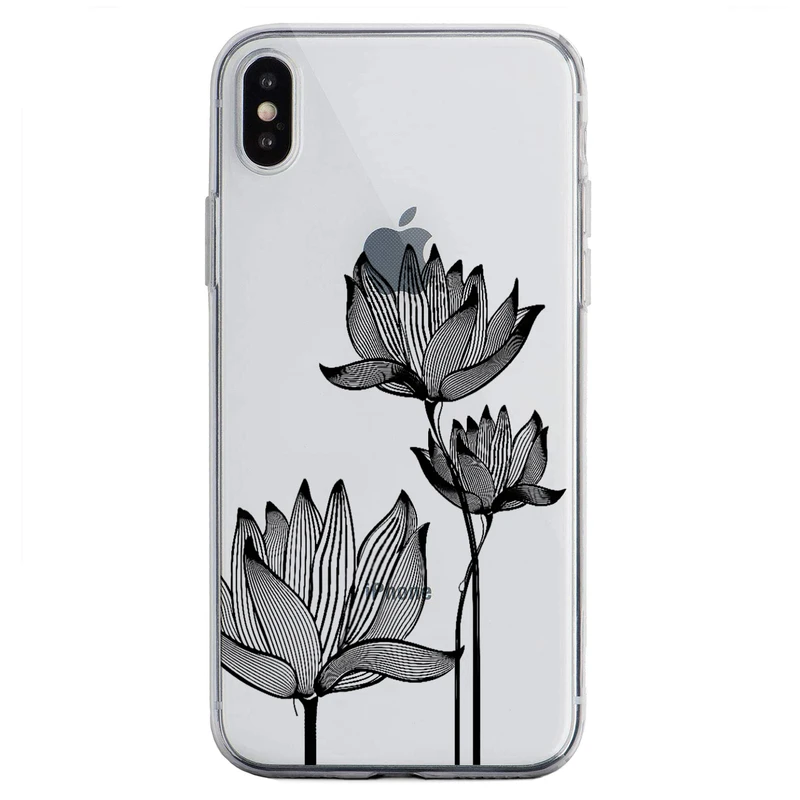 کاور مگافون طرح گل مدل C47-B مناسب برای گوشی موبایل اپل Iphone Xs Max