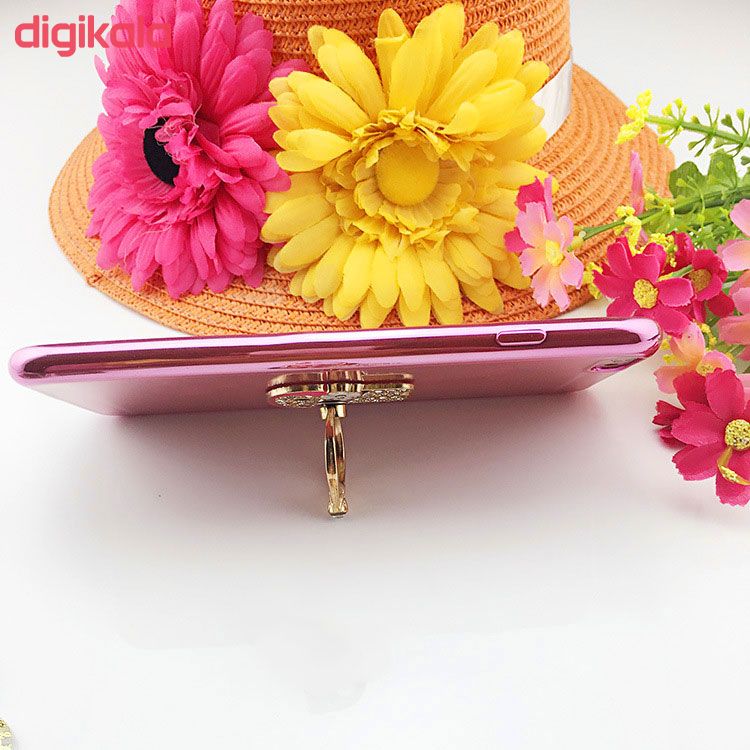حلقه نگهدارنده گوشی موبایل طرح Flower کد R14 main 1 5