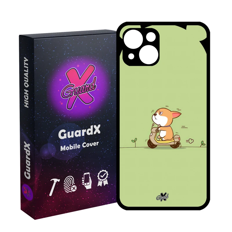 کاور گارد ایکس طرح سگ مدل Glass10660 مناسب برای گوشی موبایل اپل iPhone 13