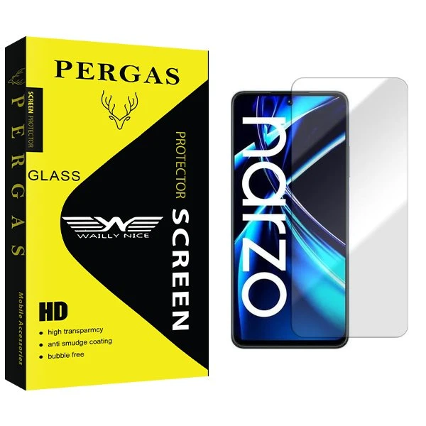 محافظ صفحه نمایش وایلی نایس مدل Pergas مناسب برای گوشی موبایل ریلمی Narzo N55