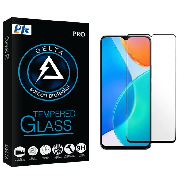 محافظ صفحه نمایش شیشه ای پی کی مدل Delta مناسب برای گوشی موبایل آنر X6