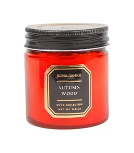 شمع النا طرح onyx مدل جنگل پاییزی کد 150g