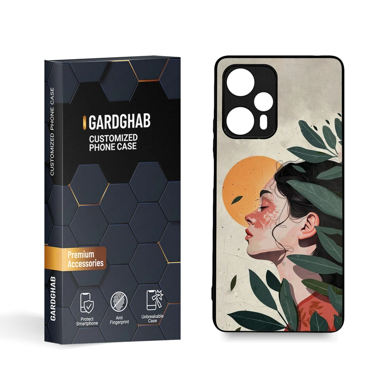 کاور گارد قاب مدل دخترانه مناسب برای گوشی موبایل شیائومی Redmi note 12 Turbo/Poco F5