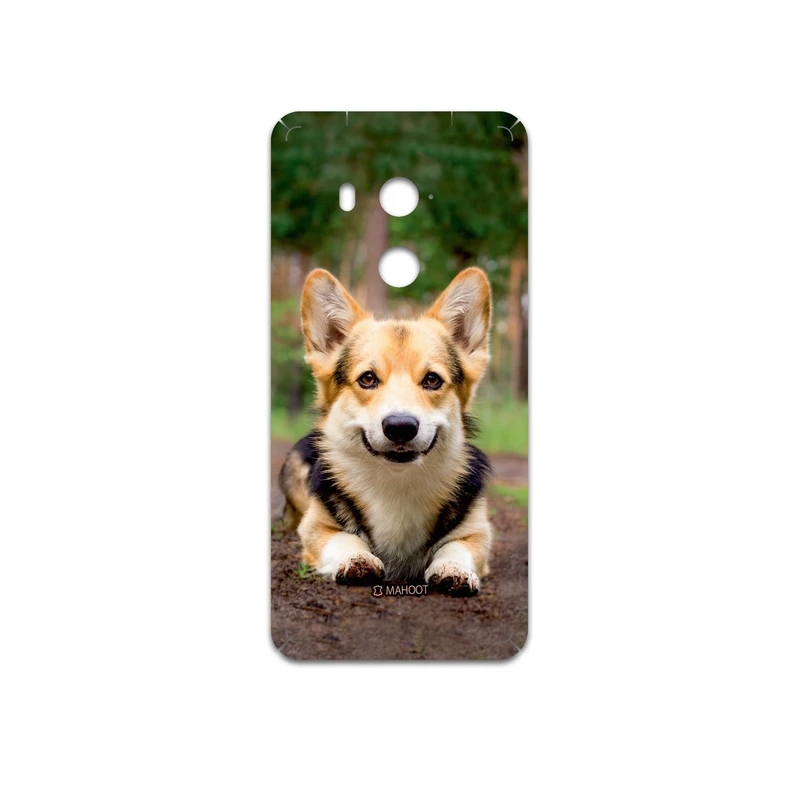 برچسب پوششی ماهوت مدل Dog-2 مناسب برای گوشی موبایل اچ تی سی U11 Plus