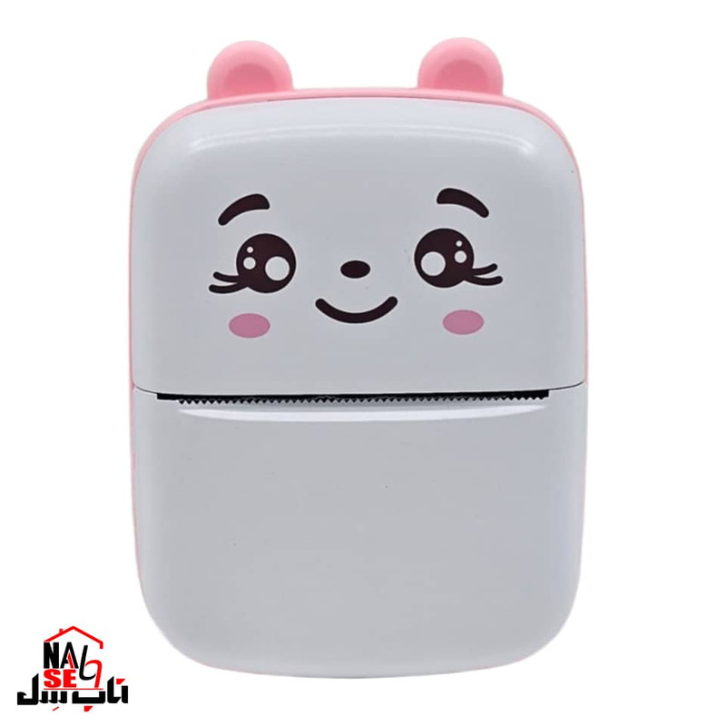 پرینتر لیبل زن ناب سل مدل پرتابل کد PIN01 به همراه سه عدد رول کاغذی