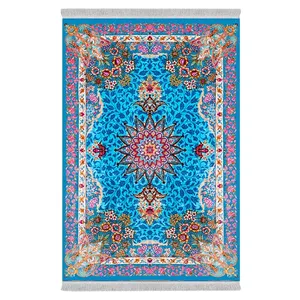 فرش پارچه‌ای دفه مدل فرشینه طرح مدرن کد 8055
