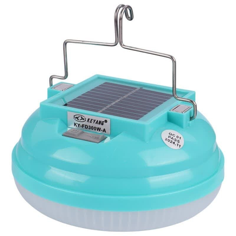 چراغ کمپینگ کیانگ مدل KY-FD300W-A خورشیدی با نور مهتابی