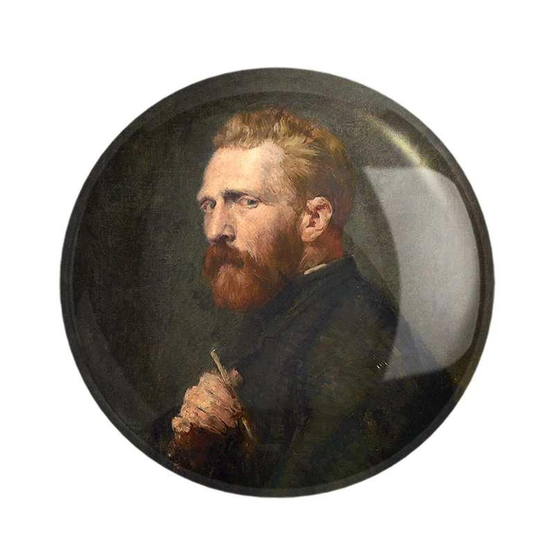 مگنت خندالو مدل سلف پرتره ونسان ونگوگ کد 25446