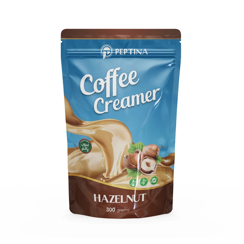 کریمر غیر لبنی با پودر شیر فندق بدون شکر پپتینا - 300 گرم