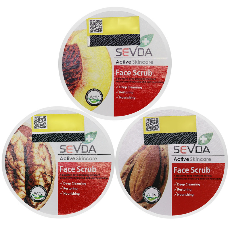 اسکراب لایه بردار پوست سودا مدل BGH حجم 300 میلی لیتر مجموعه 3 عددی