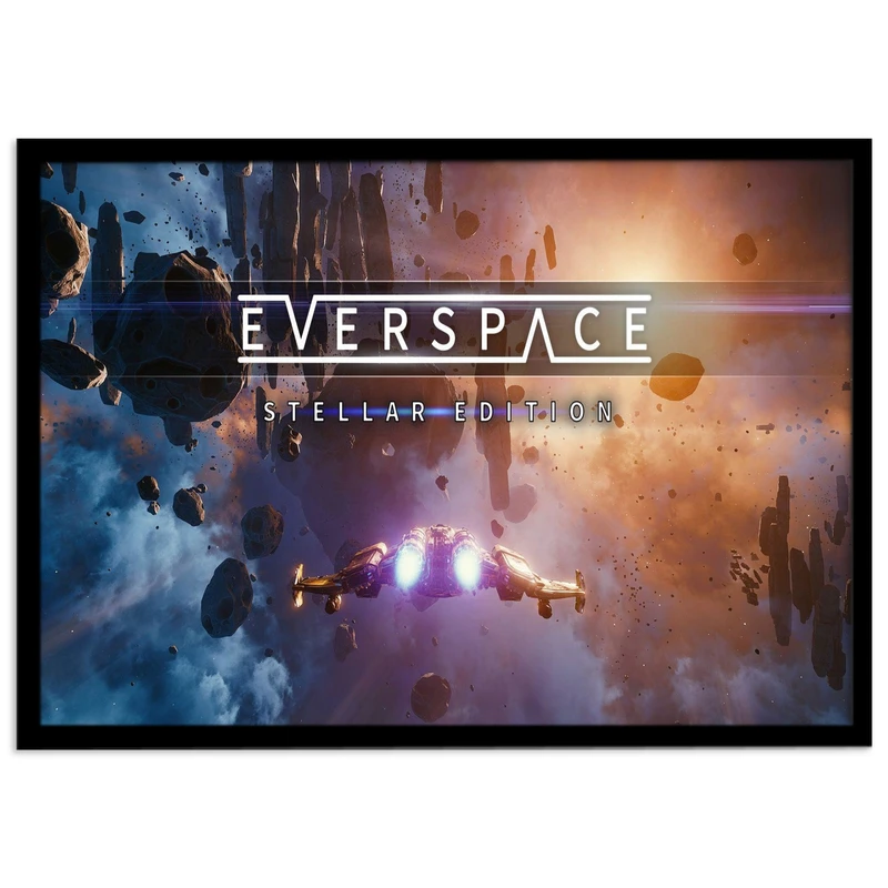 تابلو نوری بکلیت مدل طرح بازی گیم نت Everspace مدل چراغدار B-s1399