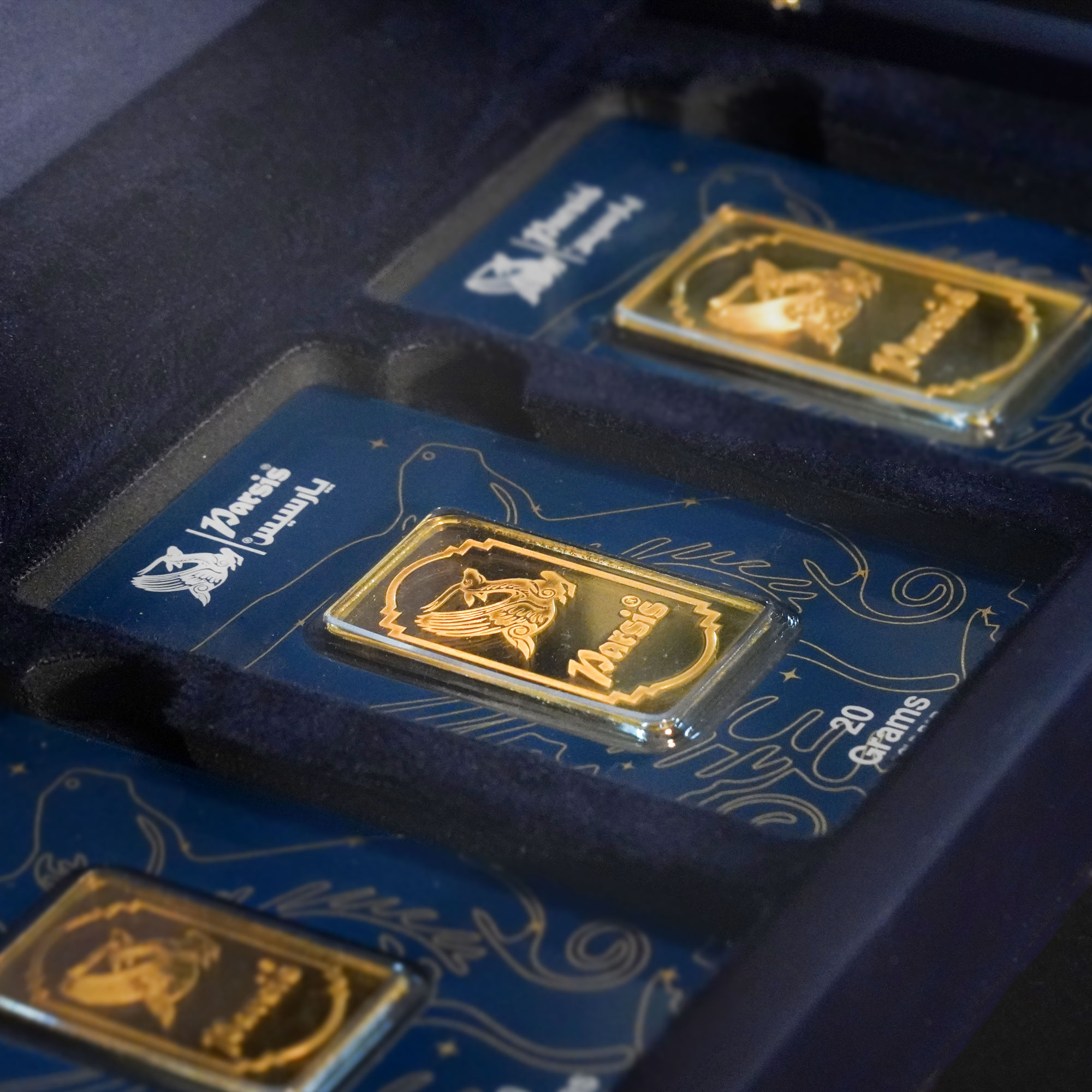 شمش طلا 24 عیار پارسیس مدل 020