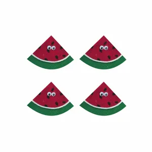 سنجاق سینه دخترانه مدل نمدی یلدایی بسته 4 عددی