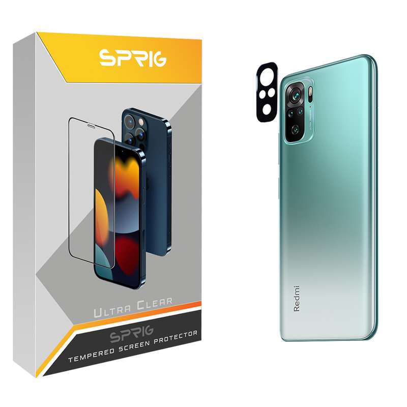 محافظ لنز دوربین اسپریگ مدل LNSP مناسب برای گوشی موبایل شیائومی Redmi Note 10 4G / Note 10s